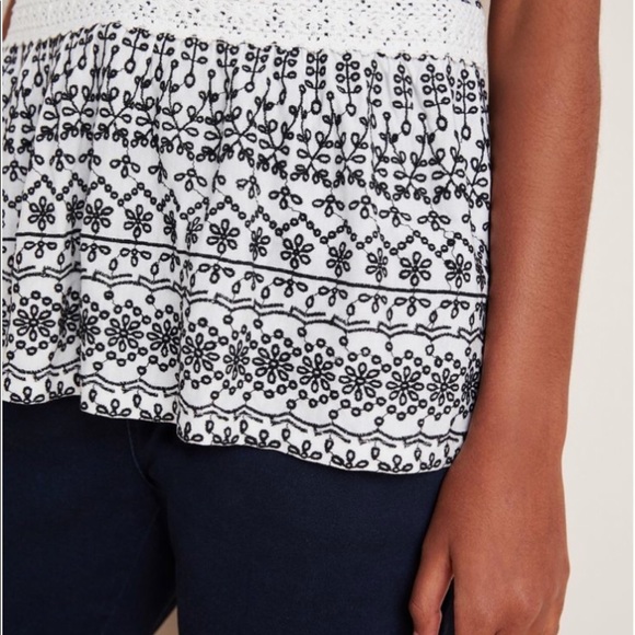 Anthropologie Maeve Cammie Peplum top - Picture 7 of 7